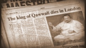 Nusrat Fateh Ali Khan's Death Report in Newspaper -2