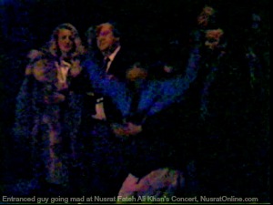 guy going mad - Nusrat Fateh Ali Khan Live In Paris, 21st March 1988