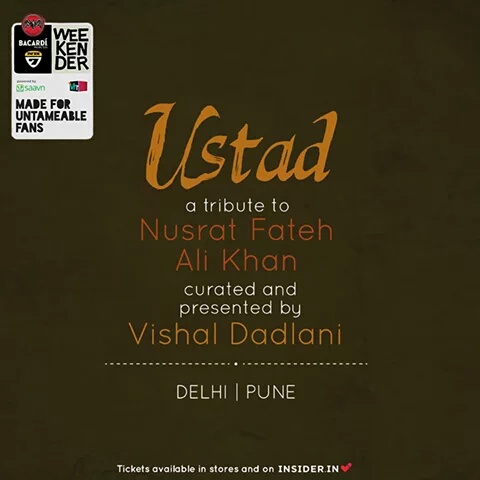 Ustad: A Tribute to Nusrat Fateh Ali Khan by Vishal Dadlani
