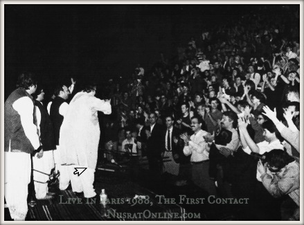 Nusrat Fateh Ali Khan Live in Paris 1988 - The First Contact