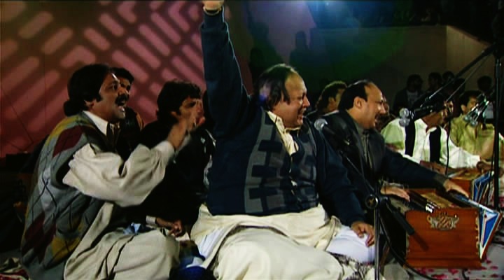 Nusrat Fateh Ali Khan Performing in Pakistan, 1995