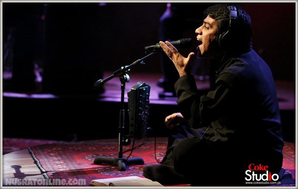  javed bashir at coke studio paying tribute to nusrat fateh ali khan