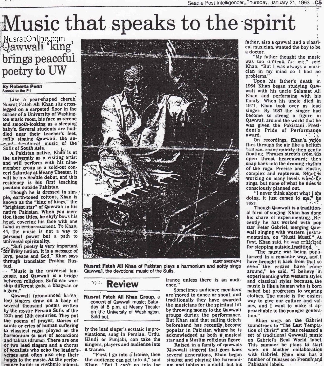 Nusrat Fateh Ali Khan