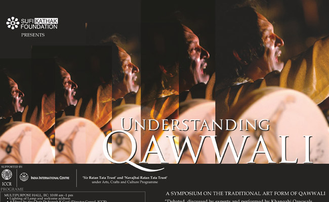 Understanding Qawwali, A symposium on the traditional art form of Qawwali, 2nd Mar 2013 Delhi