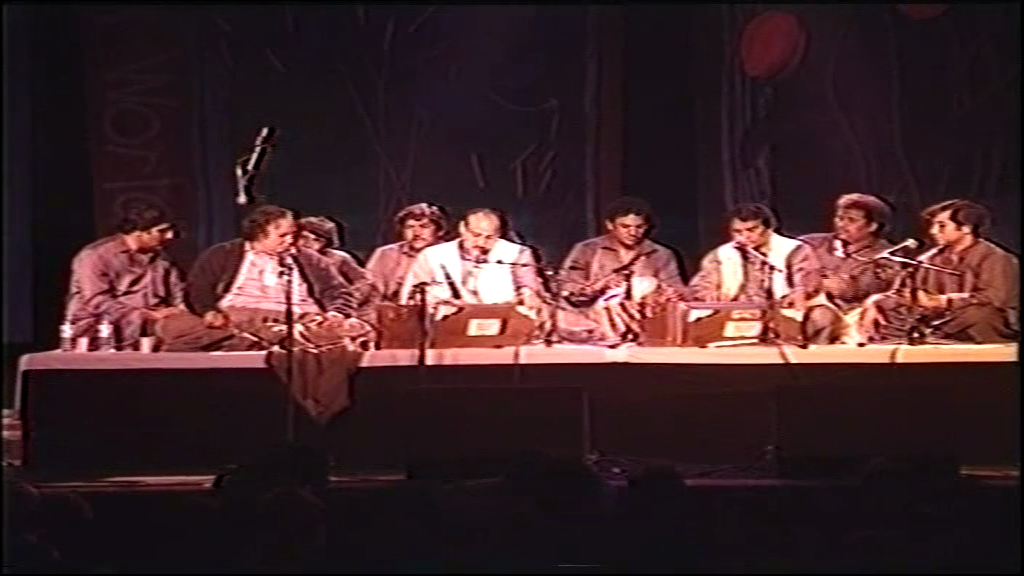 Nusrat Fateh Ali Khan & Party Takes Stage Rivermead 1994